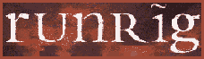 Runrig-Schriftzug