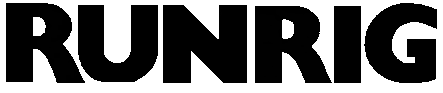 Runrig-Schriftzug